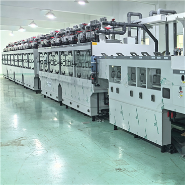 Precision etching and drying production line
