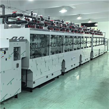 Etching production line